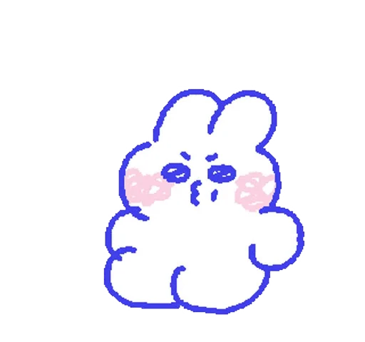 🤩 Стикер «Sweetie minimong» для Telegram