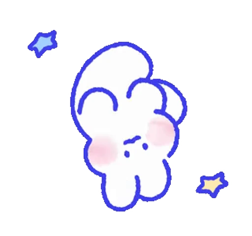 🤩 Стикер «Sweetie minimong» для Telegram