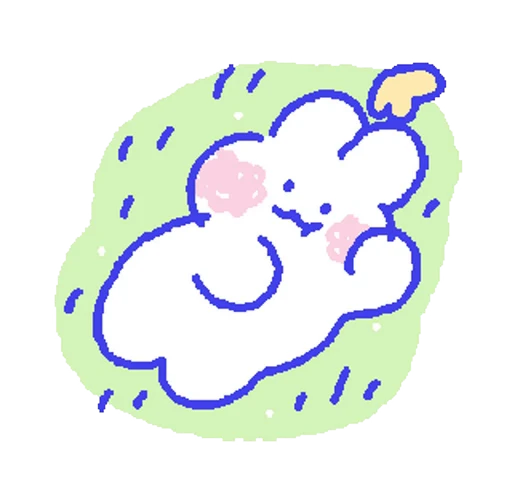 🤩 Стикер «Sweetie minimong» для Telegram