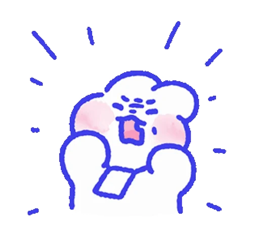 🤩 Стикер «Sweetie minimong» для Telegram