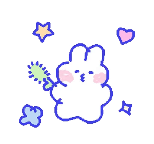 🤩 Стикер «Sweetie minimong» для Telegram