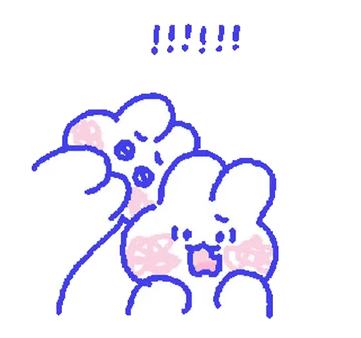 🤩 Стикер «Sweetie minimong» для Telegram