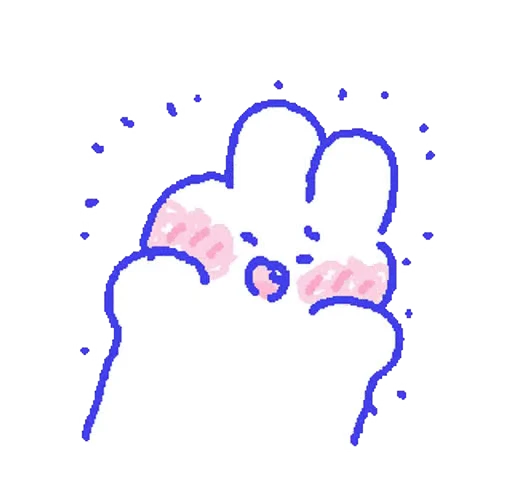 🤩 Стикер «Sweetie minimong» для Telegram