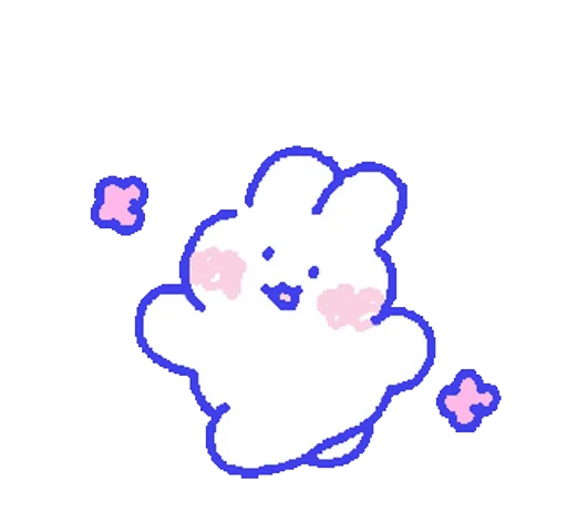 🤩 Стикер «Sweetie minimong» для Telegram