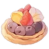 🥮 Эмодзи «❤ Набор эмоджи со сладостями» для Telegram