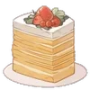 🍰 Эмодзи «❤ Набор эмоджи со сладостями» для Telegram