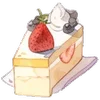 🍰 Эмодзи «❤ Набор эмоджи со сладостями» для Telegram