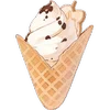 🍦 Эмодзи «❤ Набор эмоджи со сладостями» для Telegram
