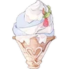 🍦 Эмодзи «❤ Набор эмоджи со сладостями» для Telegram