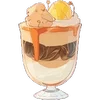 🍦 Эмодзи «❤ Набор эмоджи со сладостями» для Telegram