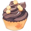 🧁 Эмодзи «❤ Набор эмоджи со сладостями» для Telegram