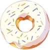 🍩 Эмодзи «❤ Набор эмоджи со сладостями» для Telegram