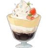 🍦 Эмодзи «❤ Набор эмоджи со сладостями» для Telegram
