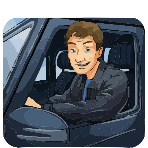 🚗 Эмодзи «Реальные пацаны» для Telegram