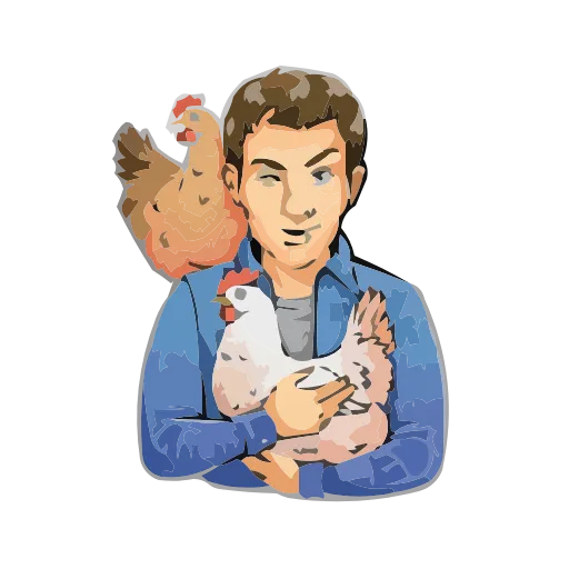 🐔 Эмодзи «Реальные пацаны» для Telegram