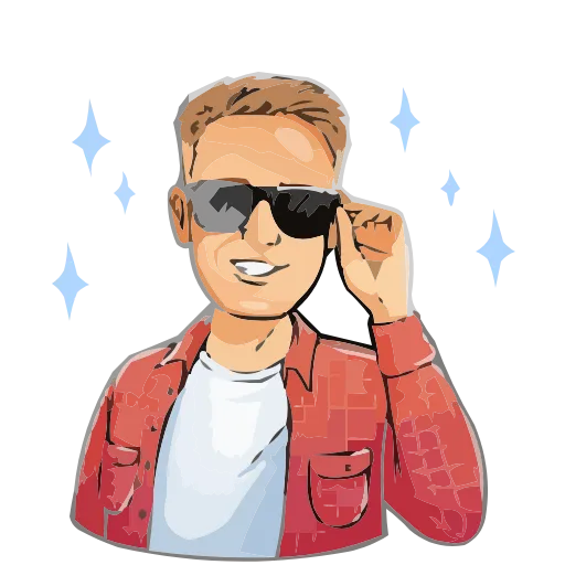 😎 Эмодзи «Реальные пацаны» для Telegram