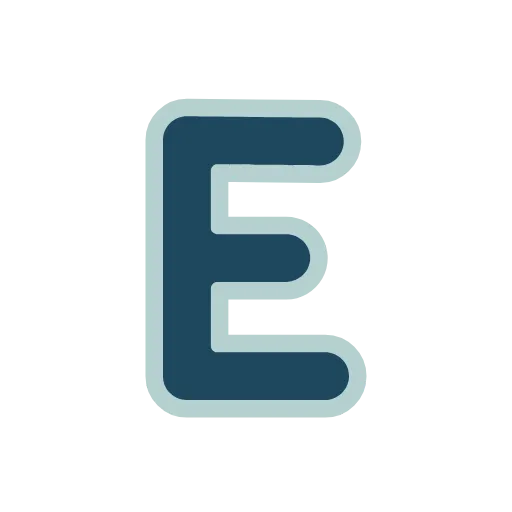 🔵 Эмодзи «Синие буквы, иконки, русские и английские, векторные» для Telegram