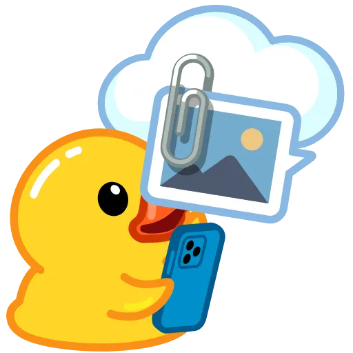 ☁ Эмодзи «Systemic Duck» для Telegram