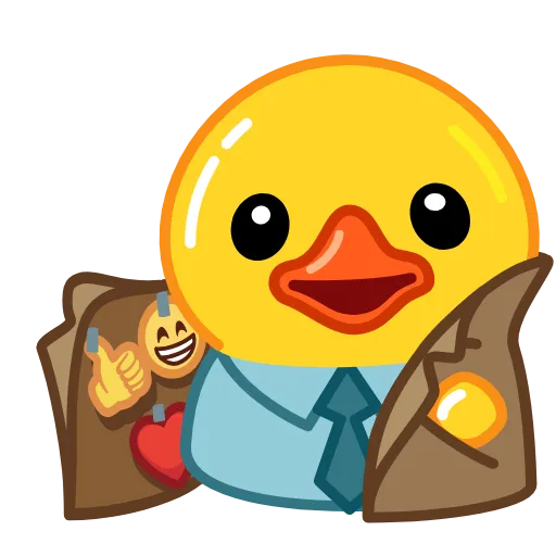 😉 Эмодзи «Systemic Duck» для Telegram