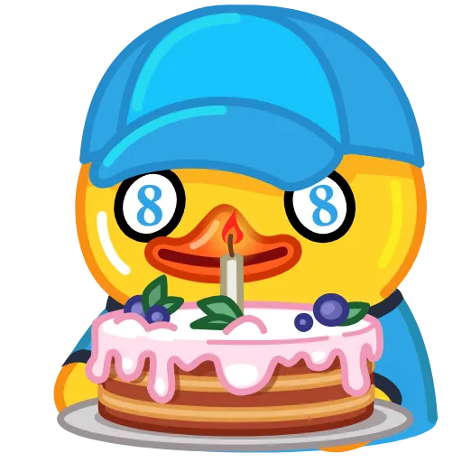 🎂 Эмодзи «Systemic Duck» для Telegram