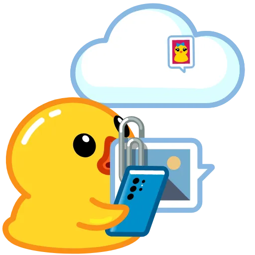 ☁ Эмодзи «Systemic Duck» для Telegram