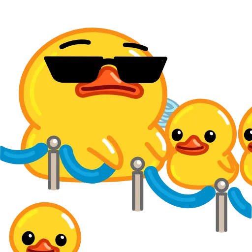 ✋️ Эмодзи «Systemic Duck» для Telegram