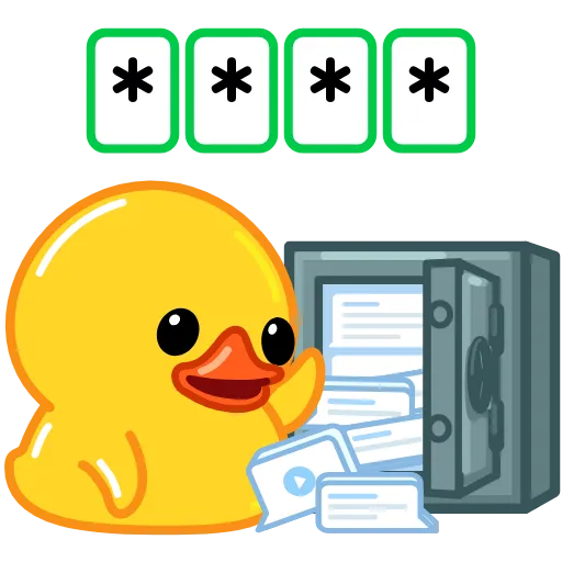 🔒 Эмодзи «Systemic Duck» для Telegram