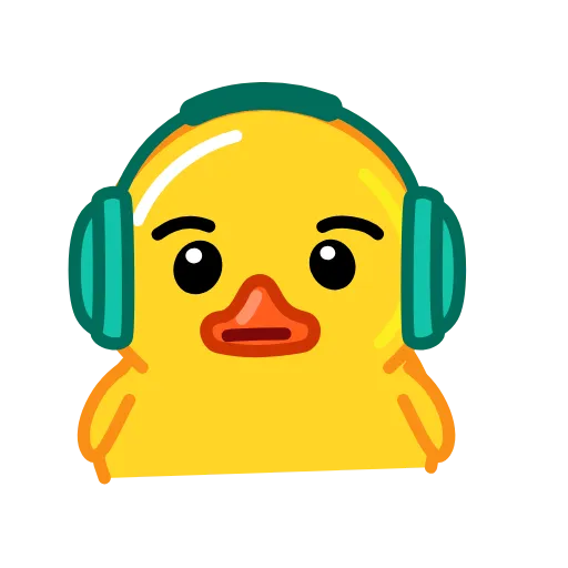 🎧 Эмодзи «Systemic Duck» для Telegram