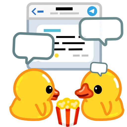 💬 Эмодзи «Systemic Duck» для Telegram