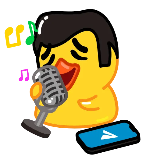 🎵 Эмодзи «Systemic Duck» для Telegram