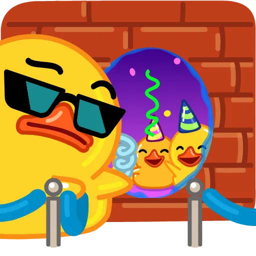 ✋️ Эмодзи «Systemic Duck» для Telegram