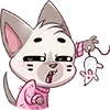 🐭 Эмодзи «Бисквит #animal #cat #emoji #vk» для Telegram