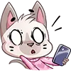 😳 Эмодзи «Бисквит #animal #cat #emoji #vk» для Telegram