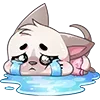 😭 Эмодзи «Бисквит #animal #cat #emoji #vk» для Telegram