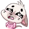 ☹ Эмодзи «Бисквит #animal #cat #emoji #vk» для Telegram