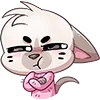 😡 Эмодзи «Бисквит #animal #cat #emoji #vk» для Telegram