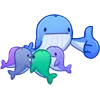 😐 Эмодзи «Ton Whales» для Telegram