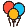 🎈 Эмодзи «🎉 1 год» для Telegram