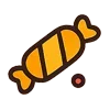 🍬 Эмодзи «🎉 1 год» для Telegram