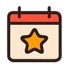 📅 Эмодзи «🎉 1 год» для Telegram