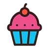 🧁 Эмодзи «🎉 1 год» для Telegram