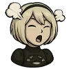 🤯 Эмодзи «2B (Nier Automata)» для Telegram