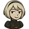 😏 Эмодзи «2B (Nier Automata)» для Telegram