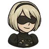 Стикерпак 2B (Nier Automata) для Telegram