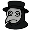 😵‍💫 Эмодзи «Чумной доктор» для Telegram
