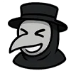 😁 Эмодзи «Чумной доктор» для Telegram