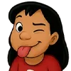 😜 Эмодзи «Лило» для Telegram
