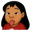 😛 Эмодзи «Лило» для Telegram
