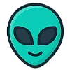 👽 Эмодзи «❤ Набор эмоджи с ретро иконками» для Telegram