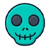 💀 Эмодзи «❤ Набор эмоджи с ретро иконками» для Telegram